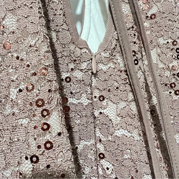 NW Night Way Cocktail evening sequins maxi dress size 8
: Box 0011: - Picture 8 of 12